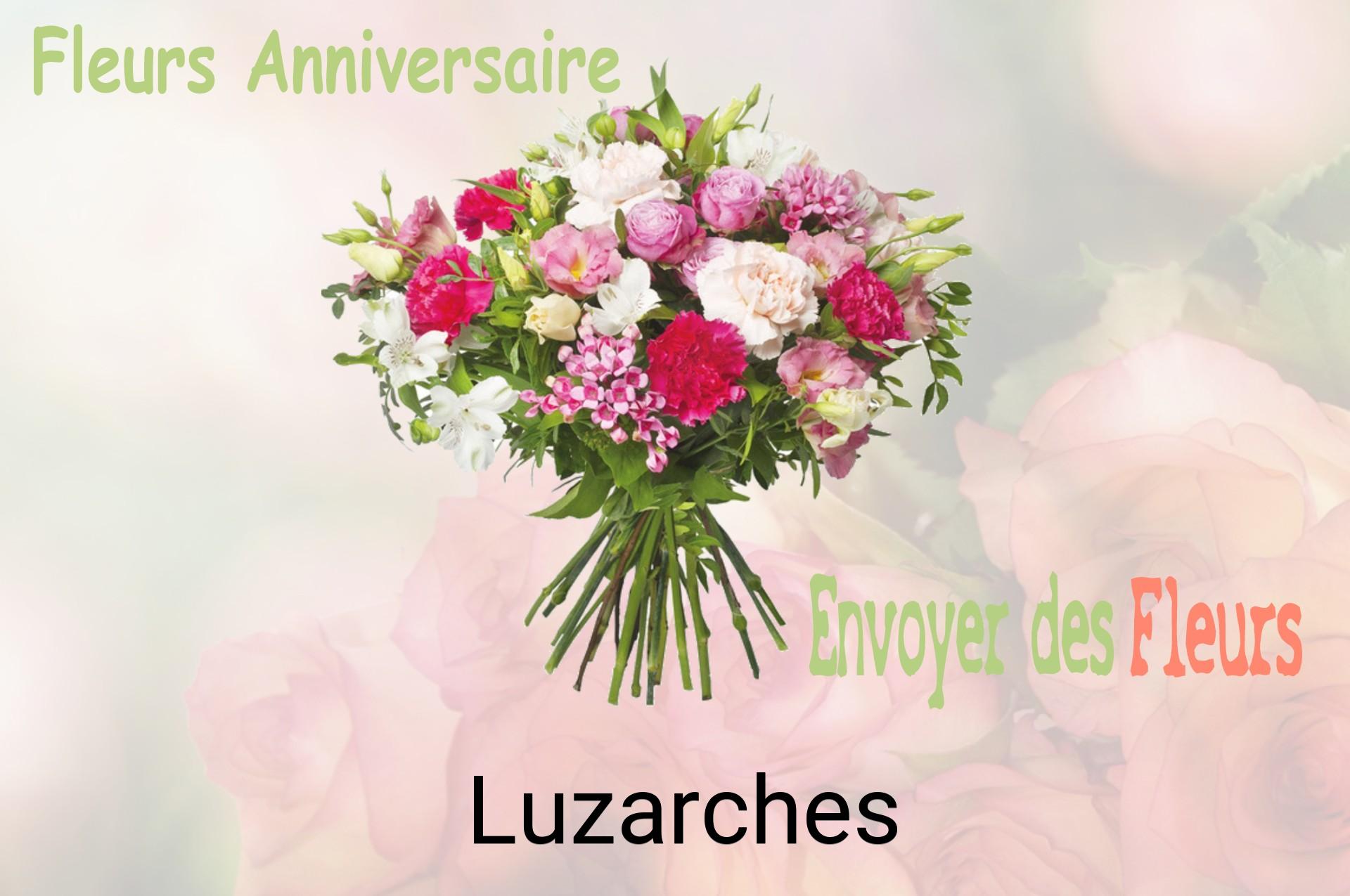 Bouquet de fleurs d’anniversaire livré à Luzarches